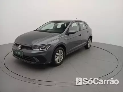 Volkswagen POLO COMFORTLINE 170 1.0 12V TSI AT6 na cor Cinza em Curitiba / PR - 6770292