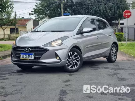 Hyundai HB20 PLATINUM 1.0 TGDI AT na cor Prata em Curitiba / PR - 6755545