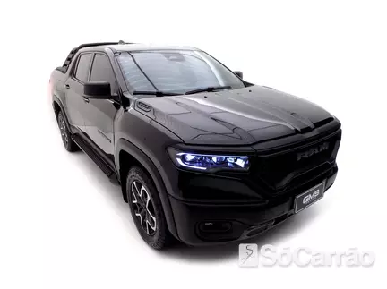 RAM RAMPAGE REBEL 4X4 2.2 16V TB AT9 na cor Preta em Florianópolis / SC - 6967674
