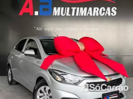 Chevrolet ONIX JOY 1.0 8V MT na cor Prata em Curitiba / PR - 6639146