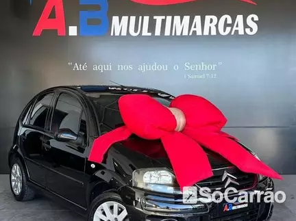 Citroen C3 GLX 1.4 8V na cor Preta em Curitiba / PR - 6726772