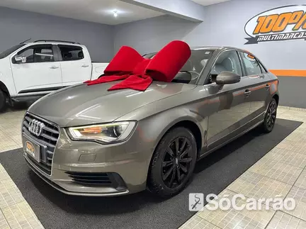 Audi A3 SEDAN 1.4 16V TFSI S TRONIC na cor Cinza em Joinville / SC - 6707248