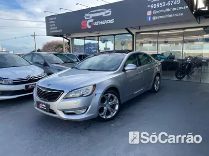 KIA CADENZA EX 3.5 V6 AT na cor Prata em Florianópolis / SC - 6574340