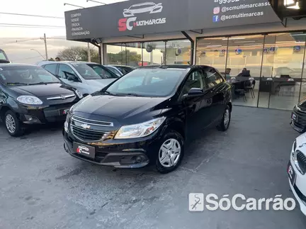 Chevrolet ONIX LT 1.0 8V SPE/4 na cor Preta em Florianópolis / SC - 6863524