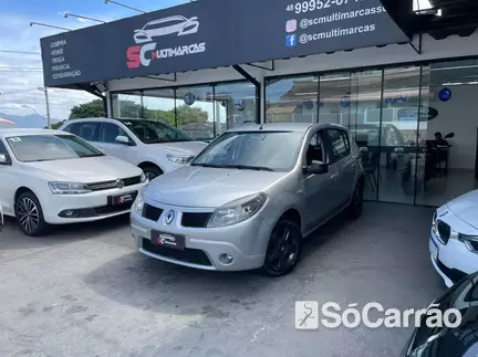 Renault SANDERO EXPRESSION 1.6 8V na cor Prata em Florianópolis / SC - 6971645
