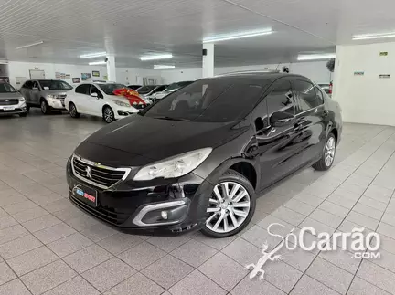 Peugeot 408 GRIFFE SEDAN 1.6 16V THP TIP na cor Preta no Novo Hamburgo / RS - 5812071