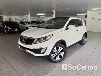 KIA SPORTAGE EX 2WD 2.0 16V AT na cor Branca no Novo Hamburgo / RS - 6825027