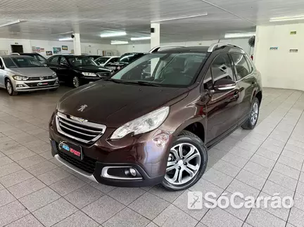 Peugeot 2008 GRIFFE 1.6 16V FLEXSTART na cor Marrom no Novo Hamburgo / RS - 6926261