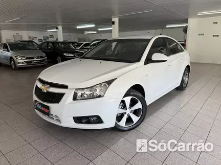 Chevrolet CRUZE LT 1.8 16V AT FLEXPOWER na cor Branca no Novo Hamburgo / RS - 6927388