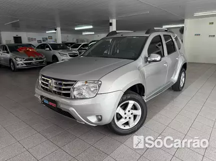 Renault DUSTER DYNAMIQUE 1.6 16V HIFLEX na cor Prata no Novo Hamburgo / RS - 6939064