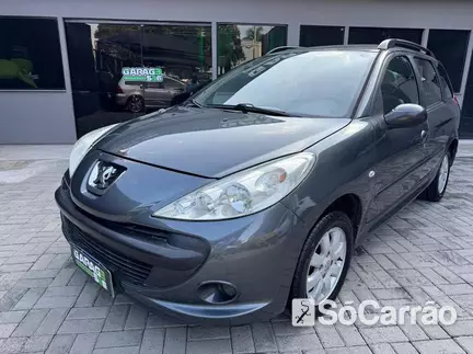Peugeot 207 SW XR 1.4 8V na cor Cinza em Curitiba / PR - 6593066