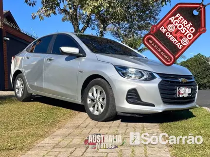 Chevrolet ONIX LT(R7G) 1.0 TB 12V AT6 na cor Prata em Curitiba / PR - 6834500