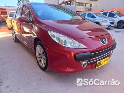 Peugeot 307 PRESENCE 1.6 16V na cor Vermelha em Curitiba / PR - 6997867