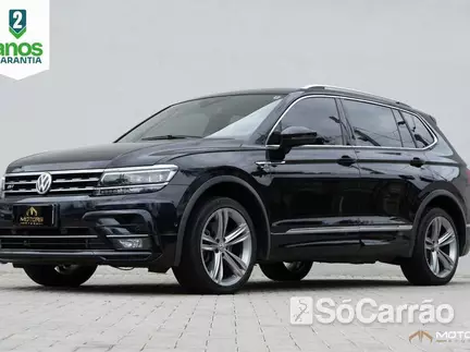 Volkswagen TIGUAN ALLSPACE R-LINE 2.0 TSI AT na cor Preta em Curitiba / PR - 6253916