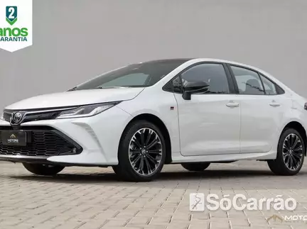 Toyota COROLLA GR-S 2.0 16V CVT na cor Branca em Curitiba / PR - 6972386