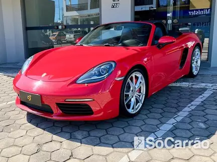 Porsche 718 BOXSTER S 2.5 na cor Vermelha em Indaial / SC - 6056868