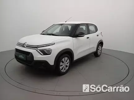 Citroen C3 C3 FEEL 1.0 MT FLEX na cor Branca em PATO BRANCO / PR - 6780325