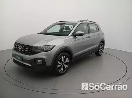 Volkswagen T-CROSS COMFORTLINE 200 1.0 TSI AT6 na cor Prata em PATO BRANCO / PR - 6818058