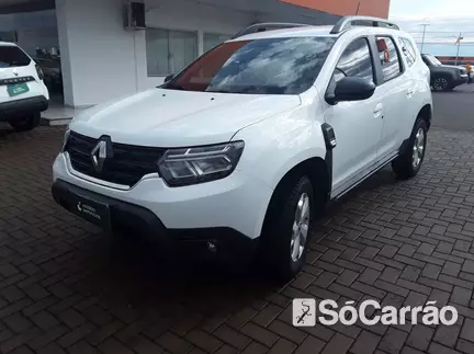 Renault DUSTER INTENSE PLUS 1.6 16V SCE MT na cor Branca em PATO BRANCO / PR - 6915894