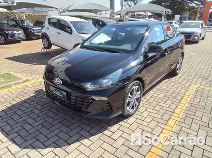 Hyundai HB20S COMFORT PLUS 1.0 TGDI 12V AT6 na cor Preta em PATO BRANCO / PR - 6934035