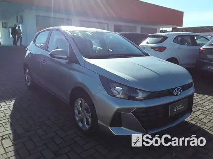 Hyundai HB20 COMFORT PLUS 1.0 12V na cor Prata em PATO BRANCO / PR - 6935663