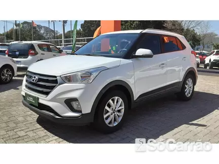 Hyundai CRETA ACTION 1.6 16V AT6 na cor Branca em PATO BRANCO / PR - 6988370