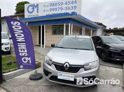 Renault SANDERO LIFE 1.0 12V SCE na cor Prata em Curitiba / PR - 6973943