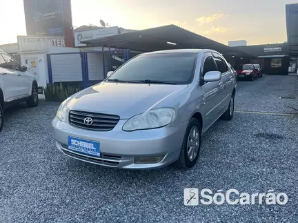 Toyota COROLLA XEI 1.8 16V na cor Prata em Brusque / SC - 6931818