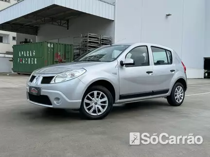Renault SANDERO EXPRESSION 1.6 8V na cor Prata em Itajaí / SC - 6717686