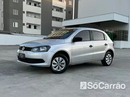 Volkswagen GOL TRENDLINE G6 1.0 12V na cor Prata em Itajaí / SC - 6850506
