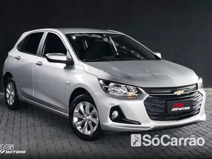 Chevrolet ONIX LT 1.0 TB 12V MT6 na cor Prata em Curitiba / PR - 6724839