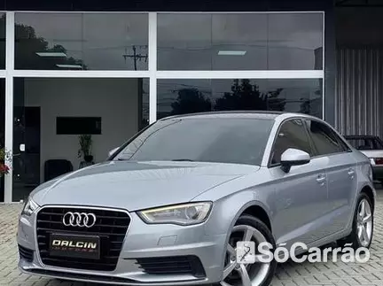 Audi A3 SEDAN 1.4 16V TFSI S TRONIC na cor Prata em Curitiba / PR - 6662248