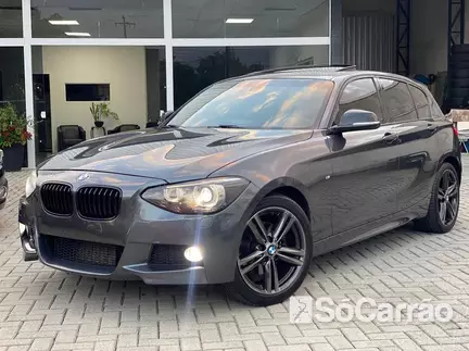 BMW 125I M SPORT 2.0 16V TB ACTIVEFLEX na cor Cinza em Curitiba / PR - 6923378