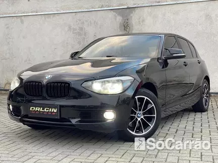 BMW 118I 1.6 TB AT na cor Preta em Curitiba / PR - 6951687