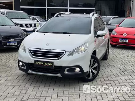Peugeot 2008 GRIFFE 1.6 16V AT FLEXSTART na cor Branca em Curitiba / PR - 6959676