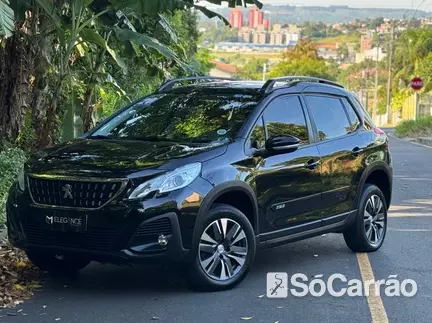 Peugeot 2008 GRIFFE 1.6 16V AT6 na cor Preta em Criciúma / SC - 6544812