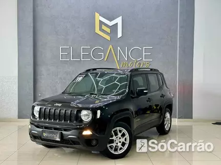 JEEP RENEGADE SPORT 1.8 16V AT6 na cor Preta em Criciúma / SC - 6892789