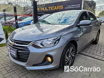 Chevrolet ONIX LT 1.0 12V MT6 na cor Prata em Curitiba / PR - 6437398