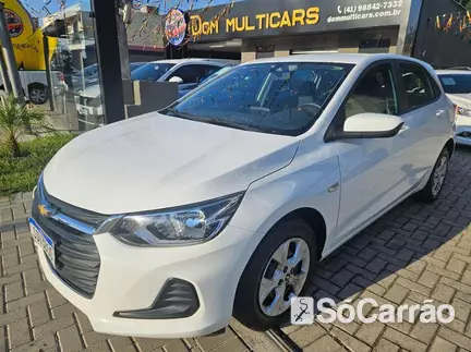 Chevrolet ONIX LT 1.0 12V MT6 na cor Branca em Curitiba / PR - 6515542
