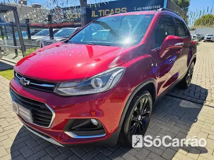 Chevrolet TRACKER PREMIER 4X2 1.4 TURBO AT6 na cor Vermelha em Curitiba / PR - 6550900