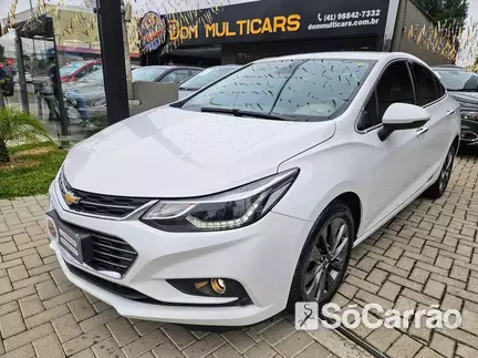 Chevrolet CRUZE LTZ 1.4 TURBO AT na cor Branca em Curitiba / PR - 6619549