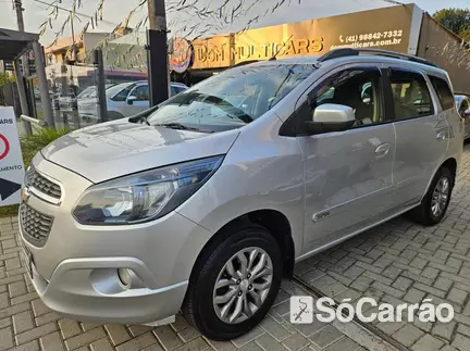 Chevrolet SPIN LTZ 1.8 8V ECO AT6 na cor Prata em Curitiba / PR - 6732677