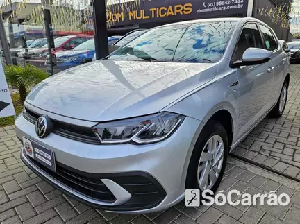 Volkswagen POLO COMFORTLINE 170 1.0 12V TSI AT6 na cor Prata em Curitiba / PR - 6743130
