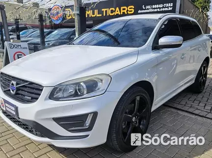 Volvo XC60 R-DESIGN T5 AWD 4X4 2.0 TB AT8 na cor Branca em Curitiba / PR - 6746945