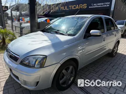 Chevrolet CORSA SEDAN PREMIUM 1.4 8V ECONOFLEX na cor Prata em Curitiba / PR - 6779839