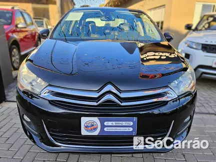 Citroen C4 LOUNGE EXCLUSIVE THP 1.6 16V TIP na cor Preta em Curitiba / PR - 6841126