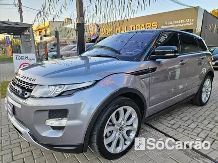 Land Rover RANGE ROVER EVOQUE DYNAMIC(TETO-PAN.) 2.0 TB-SI4 na cor Cinza em Curitiba / PR - 6925776