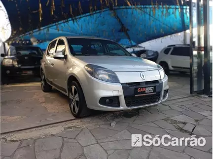 Renault SANDERO EXPRESSION(EXPRESSION PACK) 1.6 8V HITORQUE na cor Prata no Porto Alegre / RS - 6532166