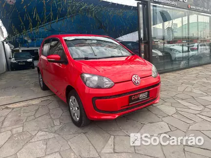 Volkswagen UP! MOVE UP! 1.0 12V na cor Vermelha no Porto Alegre / RS - 6801696