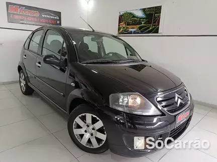 Citroen C3 EXCLUSIVE 1.6 16V AT na cor Preta em Curitiba / PR - 6597628